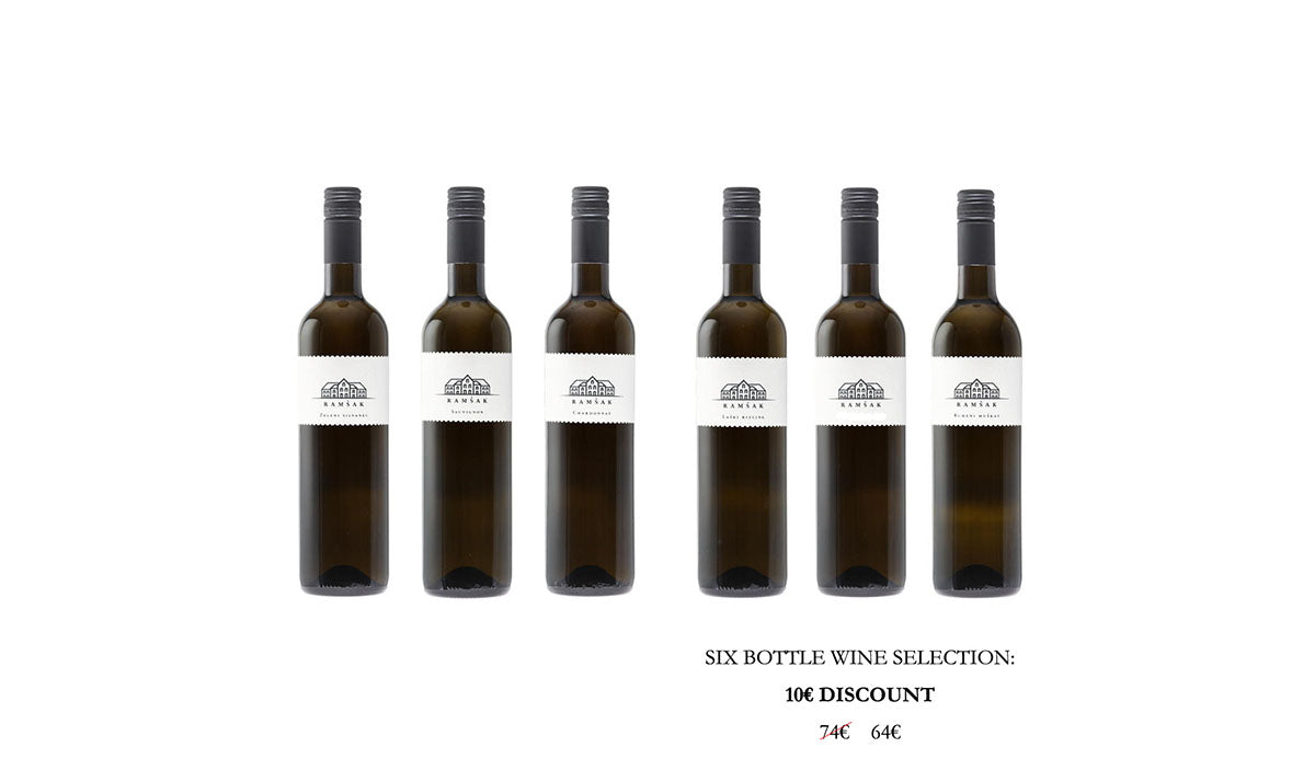 Six Bottle Wine Selection Ramsak –